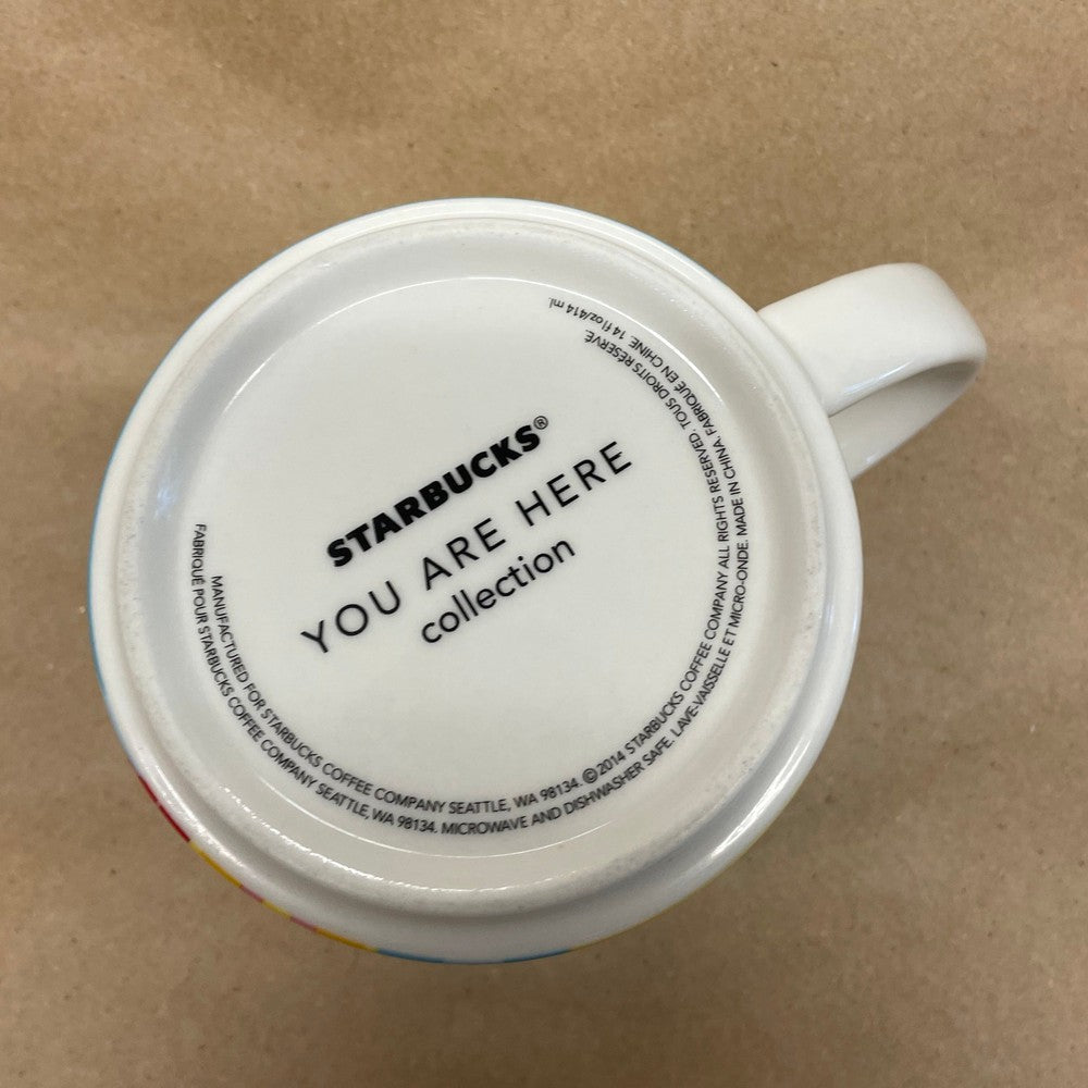 Starbucks You Are Here Series Miami Mug-2014